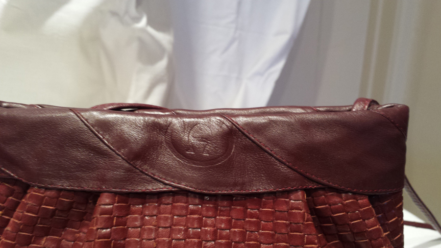 1980s Etienne Aigner Burgundy Leather Shoulder Bag | Dolly Diamond